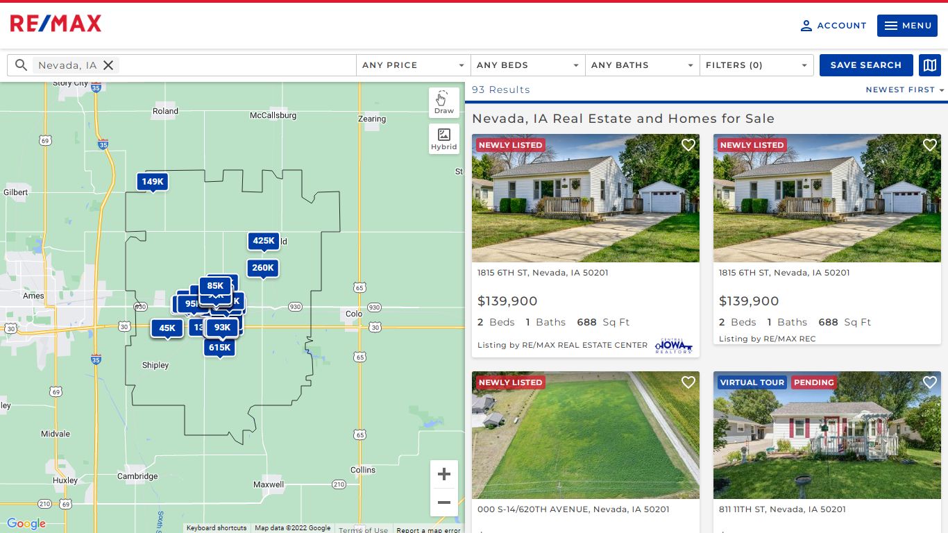 Nevada, IA Real Estate & Homes for Sale | RE/MAX